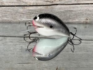 Black Label Balsa - Wreck - Balsa Squarebill - Tuxedo Color - Zoom WEC E-1