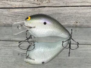 Black Label Balsa - Head Hunter - Custom Balsa Squarebill Crankbait - Gizzard Shad Foil - Zoom WEC 2