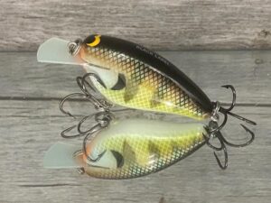 Black Label Balsa - Bacon - Balsa Crankbait - Bold Bluegill Color