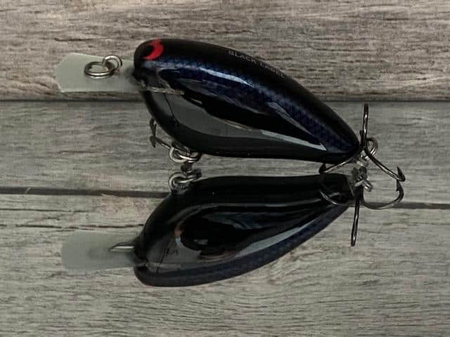 Black Label Balsa - Bacon - Balsa Crankbait - Lights Out Color