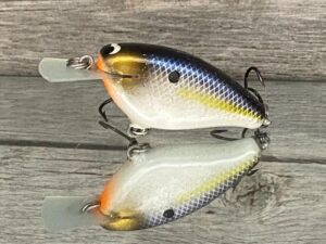 Black Label Balsa - Bacon - Balsa Crankbait - Threadfin Shad Pearl Color