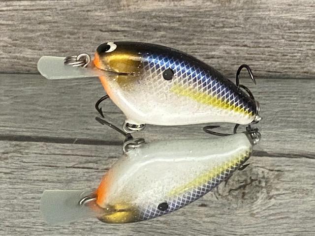 Black Label Balsa - Bacon - Balsa Crankbait - Threadfin Shad Pearl Color