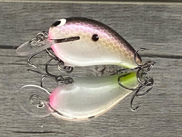 Black Label Balsa - Rumble - Custom Balsa Crankbait - Triple Threat Shad Color