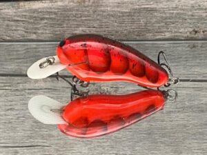 Black Label Balsa - Sandman - Custom Balsa Crankbait - Delta Craw Color - Zoom WEC Sand Flea