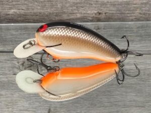 Black Label Balsa - Sandman - Custom Balsa Crankbait - Hot Chocolate Color - Zoom WEC Sand Flea