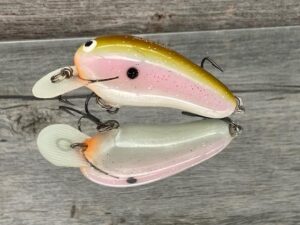 Black Label Balsa - Sandman - Custom Balsa Crankbait - Ladies Man Color - Zoom WEC Sand Flea