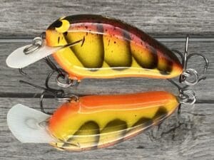 Black Label Balsa - Peanut - Balsa Crankbait - Spring Craw Color - Zoom WEC Mutt