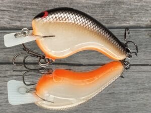 Black Label Balsa - Potbelly - Hybrid Squarebill Crankbait - Hot Chocolate Color