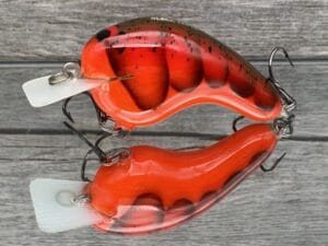 Black Label Balsa - Potbelly - Hybrid Squarebill Crankbait - Delta Craw Color