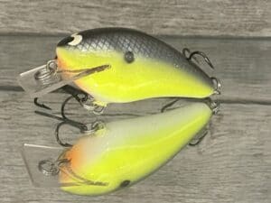 Black Label Balsa - BL 1.5 - Balsa Squarebill - Chartreuse Magic Color