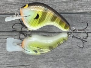 Black Label Balsa - Potbelly - Hybrid Squarebill Crankbait - Bold Bluegill Color