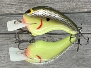 Black Label Balsa - Potbelly - Hybrid Squarebill Crankbait - Moon Shine Color