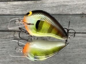 Black Label Balsa - Wreck - Balsa Squarebill - Bold Bluegill Color - Zoom WEC E-1