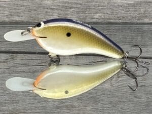 Black Label Balsa - Slim Series - Custom Balsa Crankbait - Smash Color