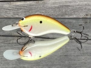 Black Label Balsa - Slim Series - Custom Balsa Crankbait - Classic Color