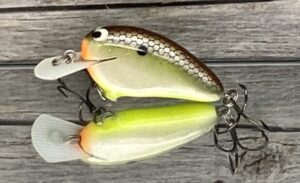 Black Label Balsa - Peanut - Balsa Crankbait - Slick Color - Zoom WEC Mutt