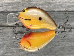 Black Label Balsa - Rattling Wreck - Balsa Squarebill - Bandit Khaki - Zoom WEC E-1