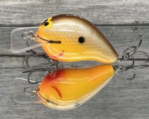 Black Label Balsa - Rattling Wreck - Balsa Squarebill - Bandit Khaki - Zoom WEC E-1