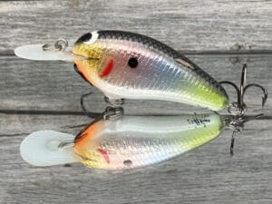 Black Label Balsa - Little Cliffie - Signature Series Crankbait - Foiled SH4 Fade Color