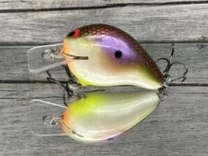 Black Label Balsa - Wreck - Balsa Squarebill - High Rock Shad Color - Zoom WEC E-1
