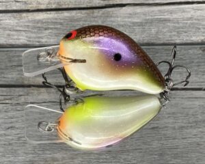Black Label Balsa - Wreck - Balsa Squarebill - High Rock Shad Color - Zoom WEC E-1