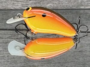 Black Label Balsa - Peanut - Balsa Crankbait - Simple Craw Color - Zoom WEC Mutt