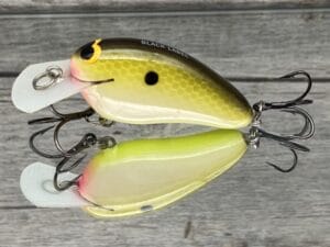 Black Label Balsa - Peanut - Balsa Crankbait - Bone Shad - Zoom WEC Mutt