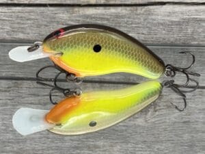 Greenfish Tackle - G-Flat Shallow - Custom Balsa Crankbait - Bull Bream Color