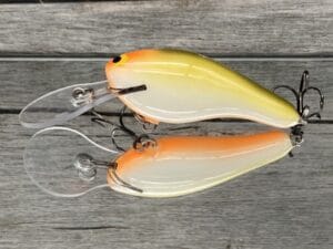 Black Label Balsa - K II - Custom Balsa Crankbait - Parrot Color