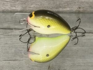 Black Label Balsa - Rattling Wreck - Balsa Squarebill - Bone Shad - Zoom WEC E-1