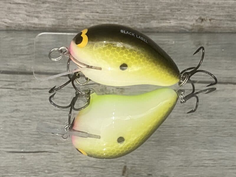 Black Label Balsa - Rattling Wreck - Balsa Squarebill - Bone Shad - Zoom WEC E-1