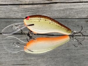 Black Label Balsa - K II - Custom Balsa Crankbait - Root Beer Color