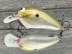 Black Label Balsa - Peanut - Signature Series Crankbait - Foiled Morning Dawn Color - Zoom WEC Mutt