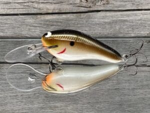 Black Label Balsa - K II - Custom Balsa Crankbait - Tennessee Flash Color