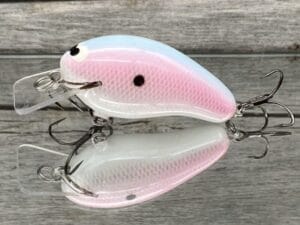Black Label Balsa - Prowler - Custom Balsa Squarebill Crankbait - Texas Shad Color