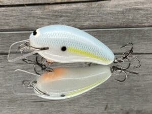Black Label Balsa - Prowler - Custom Balsa Squarebill Crankbait - Sexy Shad Color