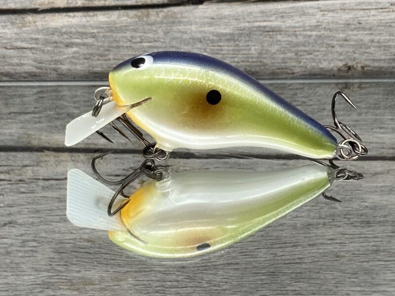 Greenfish Tackle - G2 - Custom Balsa Squarebill Crankbait - Mermaid Color