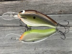 Black Label Balsa - Shiver 7 - Custom Balsa Crankbait - Slick Color