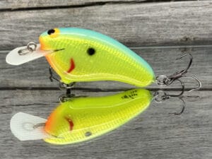 Black Label Balsa - Hickster - Signature Series Crankbait - Foiled Dolphin Color
