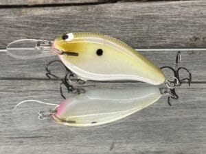 Black Label Balsa - Shiver 7 - Custom Balsa Crankbait - Morning Dawn Color