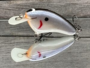 Black Label Balsa - Hickster - Balsa Crankbait - Electric Shad - Zoom WEC Hicky