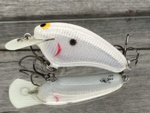 Black Label Balsa - Hickster - Signature Series Crankbait - White Knight Color