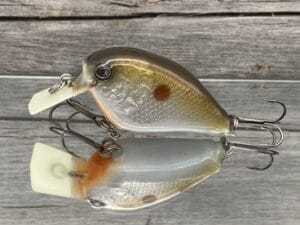 The Lure Forge - 2.2 Wobbler Squarebill Crankbait - Tennessee Shad Color