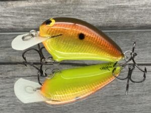 Black Label Balsa - Peanut - Signature Series Crankbait - Burnt Granny Color - Zoom WEC Mutt