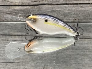Black Label Balsa - Tapout - Custom Balsa Crankbait - Threadfin Shad Pearl Color