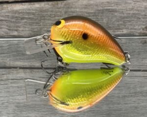 Black Label Balsa - Wreck Jr. - Signature Series Crankbait - Burnt Granny Color