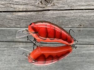 Black Label Balsa - Prowler - Custom Balsa Squarebill Crankbait - Delta Craw Color