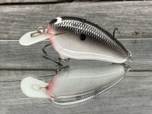 Black Label Balsa - Peanut - Balsa Crankbait - Tuxedo Color - Zoom WEC Mutt