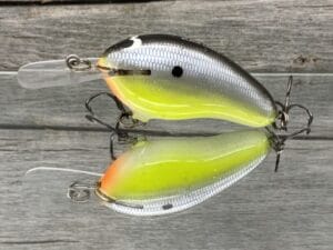 Black Label Balsa - Prowler MR - Custom Balsa Crankbait - Chartreuse Magic Color