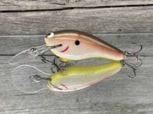 Black Label Balsa - K II - Custom Balsa Crankbait - Tomato Shad Color